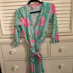 Lilly Pulitzer wrap dress